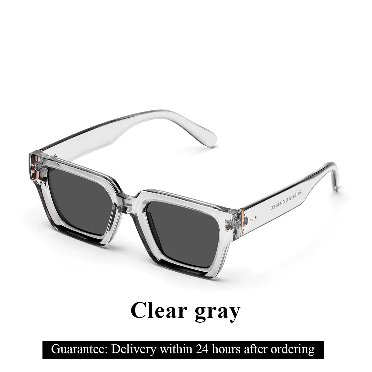 Millionaire Rectangular Sunglasses - Unisex